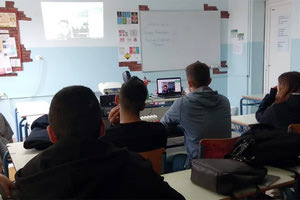 Από τη δράση “Συνδέοντας σχολεία της Κρήτης με τον κόσμο του Τουρισμού” στο 2ο ΕΠΑΛ Ρεθύμνου