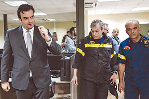 Η πιλοτική δοκιμή για τον ευρωπαϊκό αριθμό κλήσης έκτακτης ανάγκης “112” έγινε στο Αρχηγείο της Πυροσβεστικής παρουσία του υπουργού Ψηφιακής Διακυβέρνησης Κυριάκου Πιερρακάκη