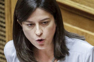 Η νέα υπουργός Παιδείας, κ. Νίκη Κεραμέως