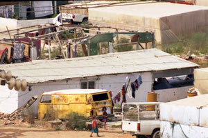 στον καταυλισμό των Ρομά στη Νέα Αλικαρνασό