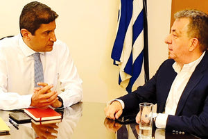 Από τη συνάντηση των κ.κ. Αυγενάκη, Αρναουτάκη