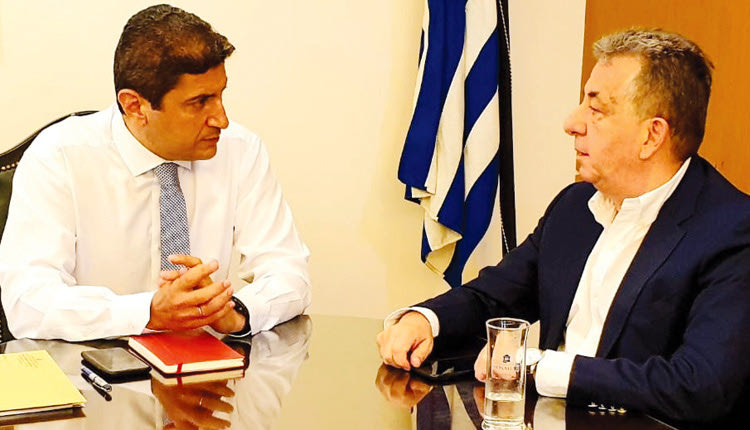 Από τη συνάντηση των κ.κ. Αυγενάκη, Αρναουτάκη