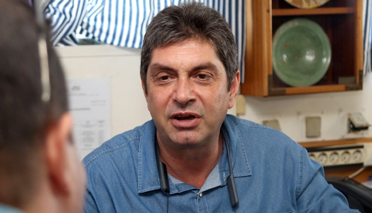 Ο κ. Αριστομένης Καραγεώργης.