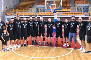 Η ομάδα μπάσκετ των Βετεράνων του ΟΦΗ