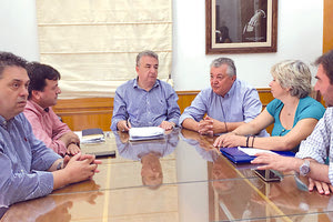 Από τις υπογραφές για τη χρηματοδότηση των εργασιών στο στάδιο Αρκαλοχωρίου