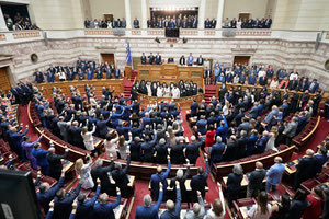 Από την τελετή ορκωμοσίας της νέας Βουλής
