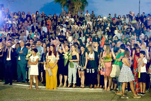 Από την τελετή αποφοίτησης στην Ιατρική Σχολή Κρήτης.