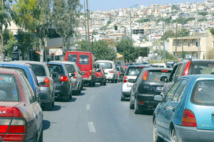 Εσταρωμένος αυτοκίνητα