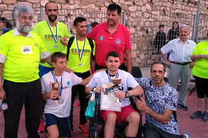 αγώνες στίβου στο Εθνικό Στάδιο Ηρακλείου για την Αγ. Μαρίνα