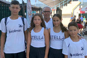 Οι αθλητές του Ηράκλειο ‘91 με τον προπονητή τους κ. Δραμιτινό