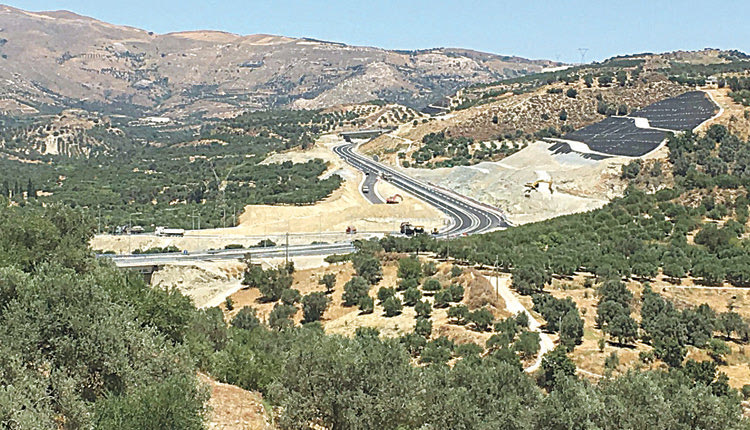 ο δρόμος της Μεσσαράς