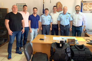 Η Ένωση Αστυνομικών Υπαλλήλων Ν. Λασιθίου προέβη στην παράδοση 22 προστατευτικών θωράκων