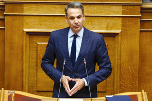 Ο πρωθυπουργός Κυριάκος Μητσοτάκης