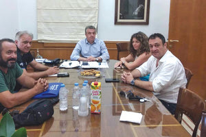 Από τη συνάντηση στην Περιφέρεια Κρήτης για θέματα ασφάλειας και υγιεινής στους χώρους εργασίας