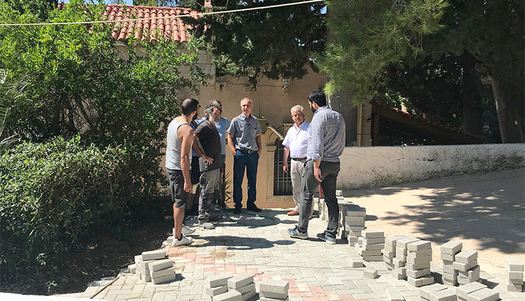 Από τις εργασίες επίβλεψης