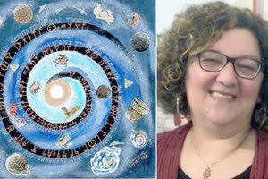 Το έργο πλαισίωσε το σκηνικό της θεατρικής παράστασης «ήντα δεν κάνει ο έρωτας σε μια καρδιά που ορίζει» που πραγματοποιήθηκε στο Βενεράτο της κ. Μαρία Χαρκούτση