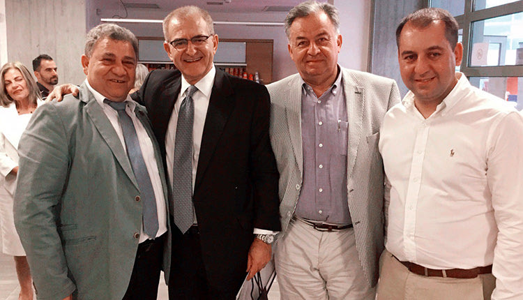 Οι κ.κ. Κουγιουμουτζής, Διαματάρης, Λογιάδης και Φασουλάκης