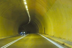 δρομος μεσαρας - τουνελ