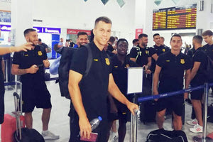 αναχώρηση του Εργοτέλη για την Αίγυπτο