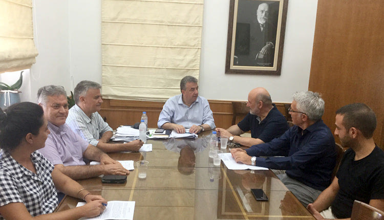 Παρατηρητήριο υπαίθρου ανακοινώθηκε σε συνάντηση του Περιφερειάρχη με τον πρύτανη του Πολυτεχνείου με επιστήμονες συνεργάτες του και εκπροσώπους τοπικής αναπτυξιακής εταιρείας