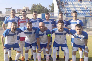 Ο Ηρόδοτος όπως παρατάχθηκε στο χθεσινό φιλικό με την Δαμάστα