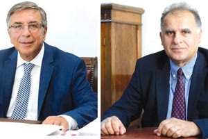 Οι κύριοι Ιωσήφ Τσαλαγανίδης και Βασίλειος Πλιώτας