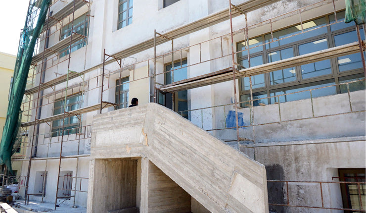 έργα στο Καπετανάκειο
