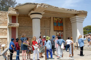 Αυξήθηκαν οι επισκέπτες σε Μουσείο και Κνωσό