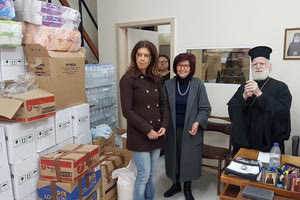 Ο Σύνδεσμος Εθνοφυλάκων παρέδωσε τρόφιμα στη “Διακονία της Αγάπης”