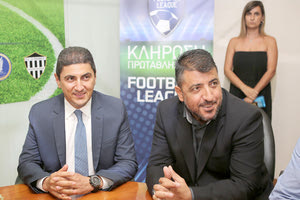 Παρουσία του υφυπουργού Αθλητισμού Λευτέρη Αυγενάκη πραγματοποιήθηκε χθες η κλήρωση του νέου πρωταθλήματος της FootballLeague.