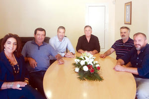 Η “ομάδα δουλειάς” στον Δήμο Μινώα