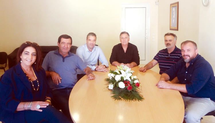 Η “ομάδα δουλειάς” στον Δήμο Μινώα