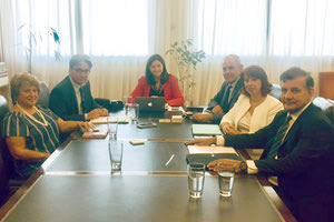 ΚΑΡΑΜΕΩΣ-ΔΙΓΑΛΑΚΗΣ: Συνάντησαν το προεδρείο της Συνόδου Πρυτάνεων