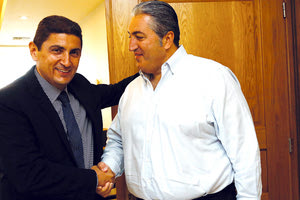 Ο κ. Αυγενάκης με τον κ. Μπούση