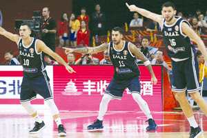 Εθνική μπάσκετ στην Κίνα