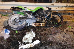 Τροχαίο σοκ σημειώθηκε προχθές τη νύχτα στον δρόμο της Σταλίδας με 50χρονο δικυκλιστή να ακρωτηριάζεται