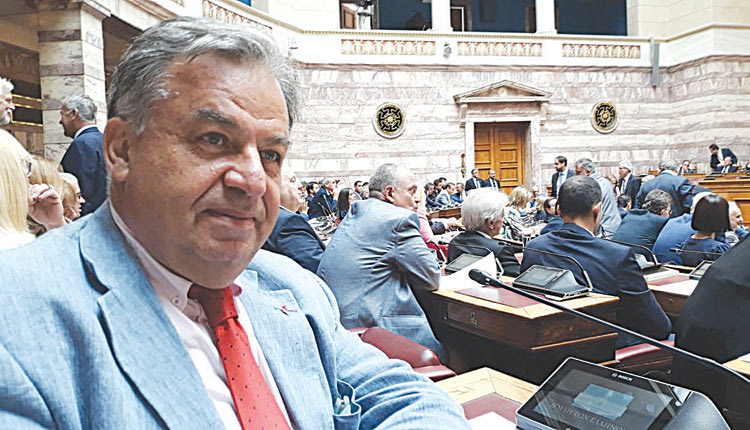 Στη Βουλή ο βουλευτής Ηρακλείου του “ΜέΡΑ 25”, Γιώργος Λογιάδης