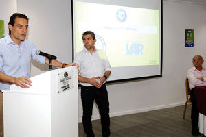 Οι κ. Κουκουλάκης, Μαστορίδης στην παρουσίαση του VAR