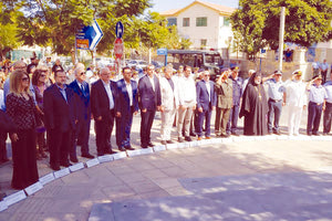 Κατάθεση στεφάνων έγινε στο μνημείο Μικρασιατικού Ελληνισμού