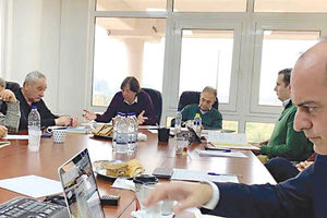 Συνεδρίαση στον Οργανισμό Ανάπτυξης Κρήτης