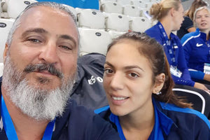 Στο Παγκόσμιο Πρωτάθλημα που διεξάγεται στο Λονδίνο, η Συλια Χιώτη της “Ζωοδόχου Πηγής” με τον προπονητής