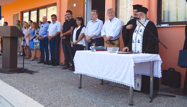 Αγιασμός: Στις Αρχάνες βρέθηκε ο περιφερειάρχης Κρήτης