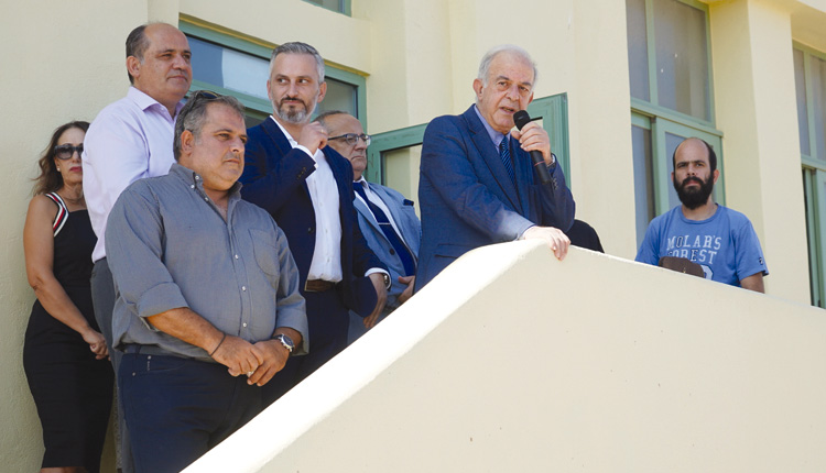 Αγιασμός: Στο Καπετανάκειο βρέθηκε χθες ο δήμαρχος Ηρακλείου