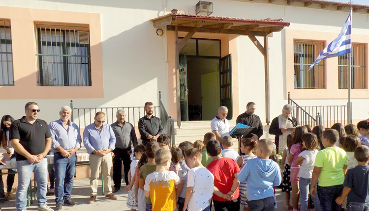 Ο κ. Κοκολάκης έδωσε το «παρών» σε αγιασμούς σχολείων του Δήμου Γόρτυνας