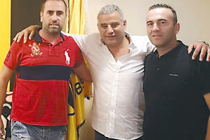 Τουτζάρης και Σεβαστάκης με τον Σάμι στο Κάιρο