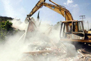 Κατεδάφισαν το αυθαίρετο στον καταυλισμό