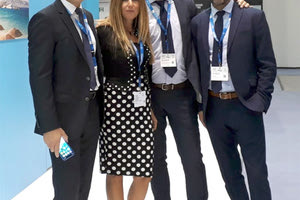 εκπρόσωποι του Οργανισμού Λιμένος Ηρακλείου, στη διοργάνωση Seatrade Cruise Europe 2019 που πραγματοποιείται στο Αμβούργο της Γερμανίας