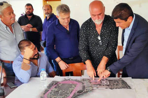 Απο την συνάντηση του κ. Αυγενάκη με τον δήμαρχο Φαιστού κ. Νικολιδάκη