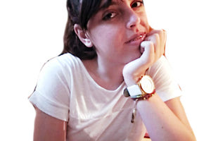 Η Ειρήνη Αλούμπη, μαθήτρια