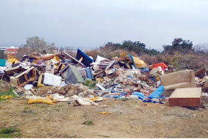 αυτοσχέδιες χωματερές